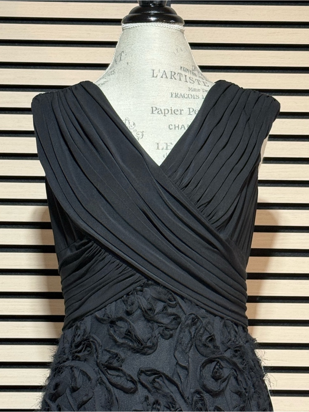Patra Black Midi Dress.